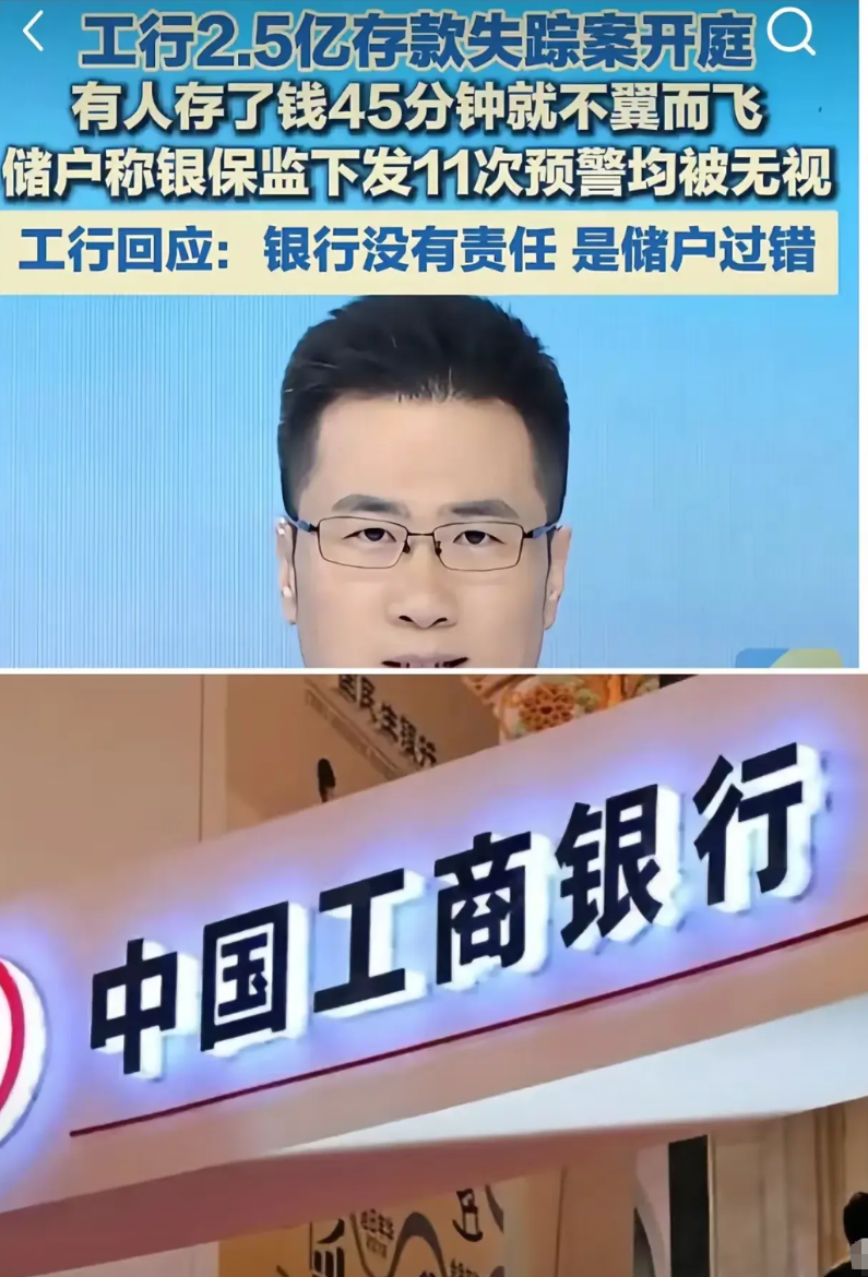 储户把钱存进银行，然后被银行员工转移个人所用，被发现后银行一句“那是个人所为，与