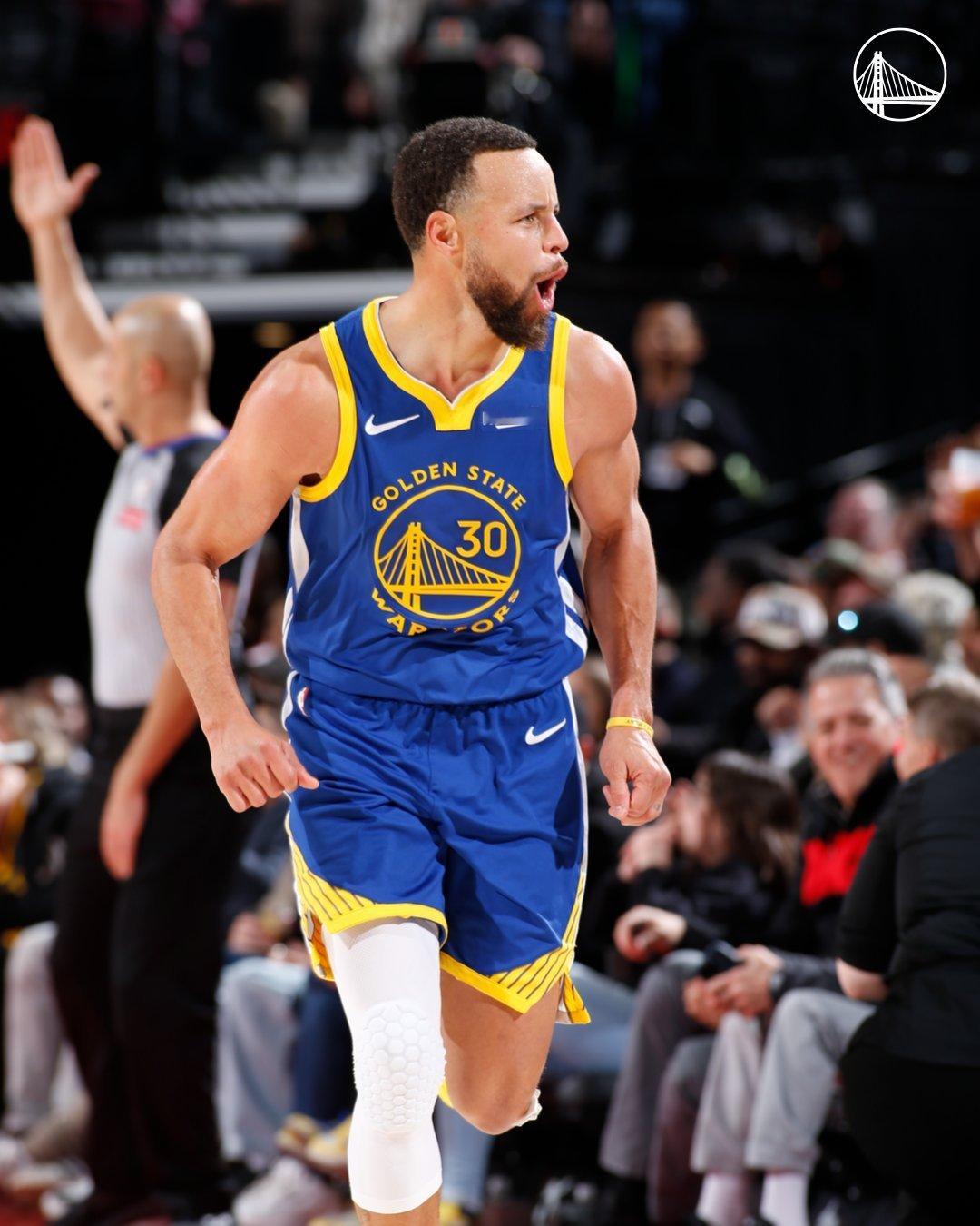 什么水平？？今天的库里：——全场26中16，三分19中12，罚球4中4——拿下4