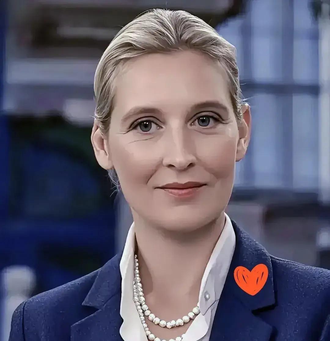 就在刚刚德国选择党共同主席魏德尔突然表态了。她把话挑明：别把中国和俄