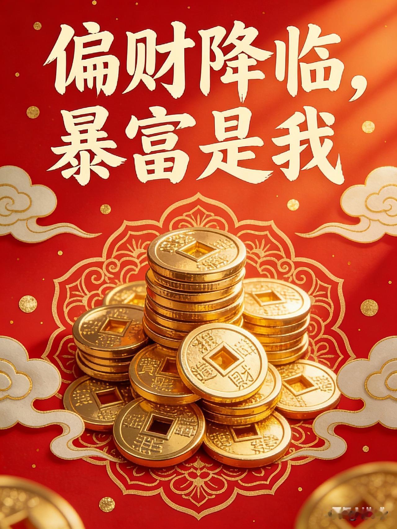 你这个月必有偏财！接福就旺别划走，说的就是你！从今天开始，你所有的不顺、