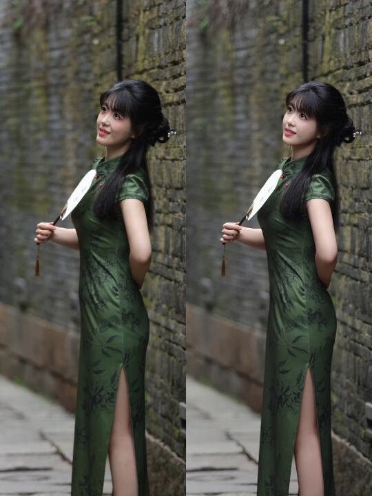 怎么会有这么美的旗袍啊！