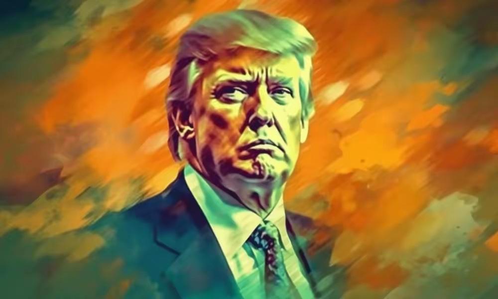 阎王劝退特朗普：任务没完成，回去继续作特朗普眼看要归西，魂归地府见阎王。阎王