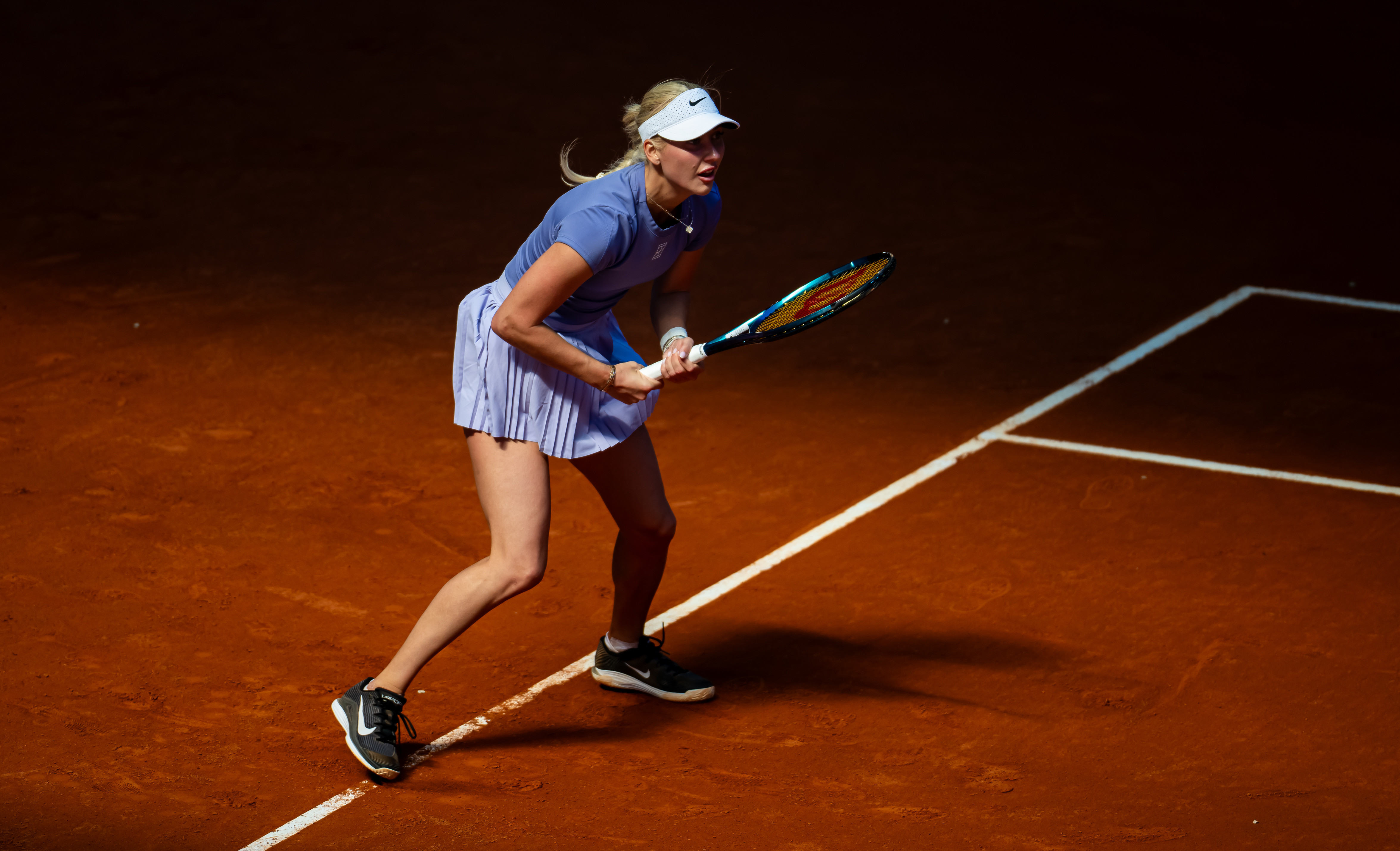 WTA1000罗马站首轮，波塔波娃克服2-60-3落后并且挽救赛点，最终以2-