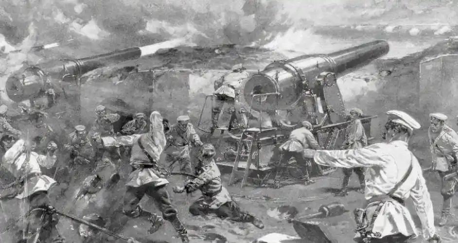 同样是守卫旅顺，清军和沙俄军队面对日本人的时候伤亡截然不同。清朝只是伤亡了数十，