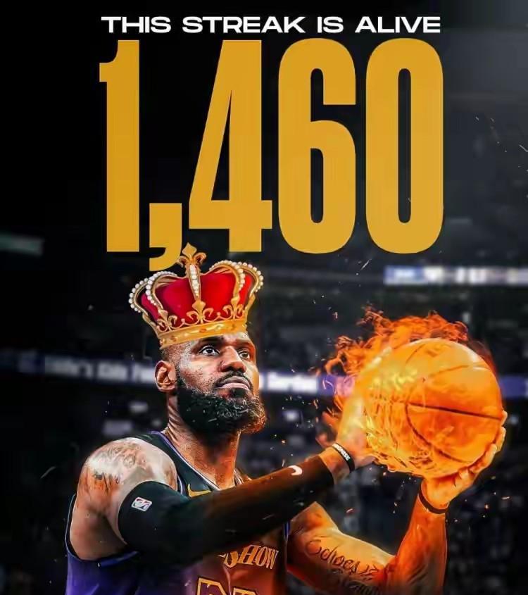 笑喷了！詹姆斯“异常”得分记录还在延续，只需从+5分算起，记录就复活了！202