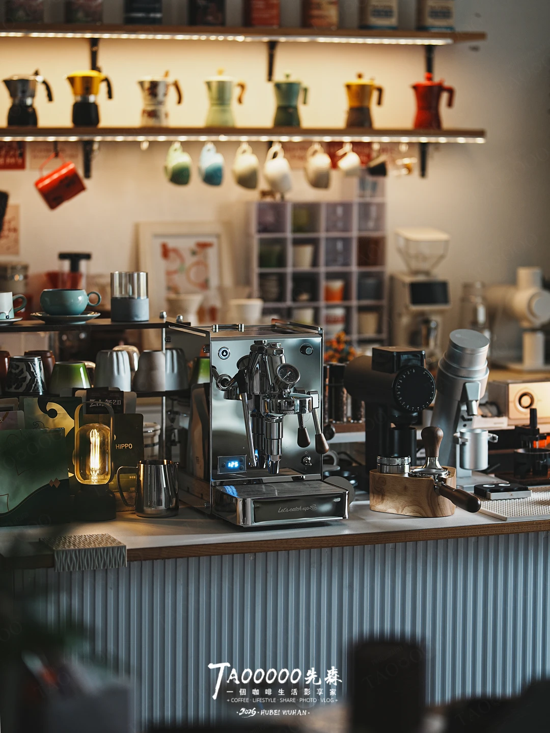 咖啡角来了新伙伴，论质感还得不锈钢