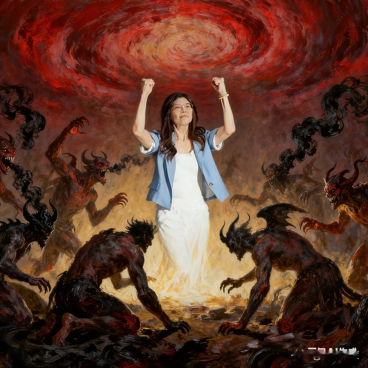 郑丽文正在遭受党内好几股逆流，她迎来她的艰难时刻！郑丽文的当选，出乎了很多人