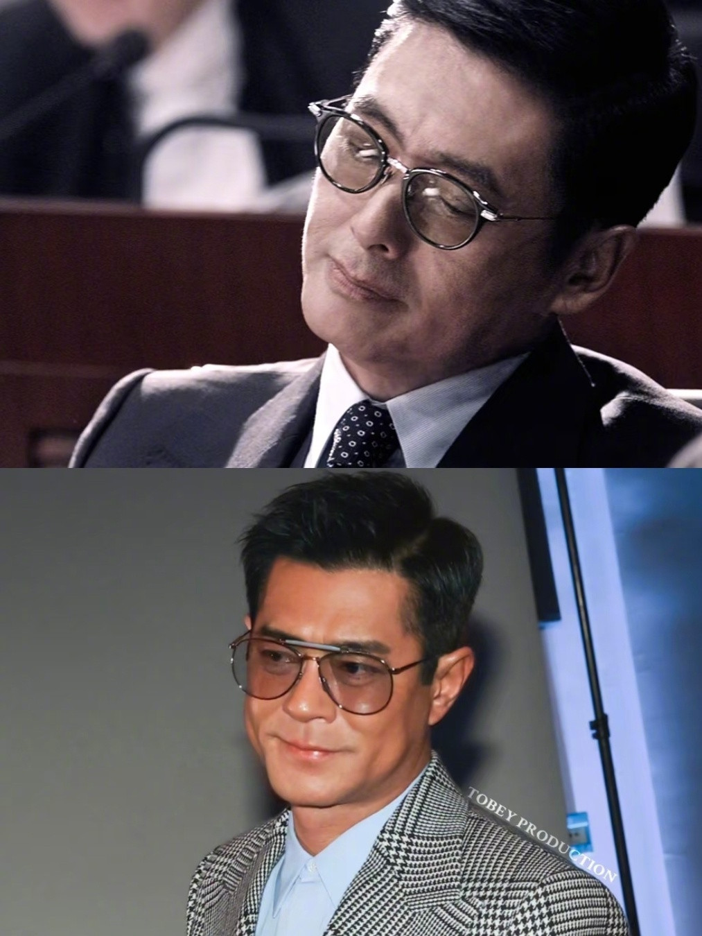 周润发没认出来古天乐差点没认出来这是古天乐周润发：这是谁啊？古天乐：你看我几分像