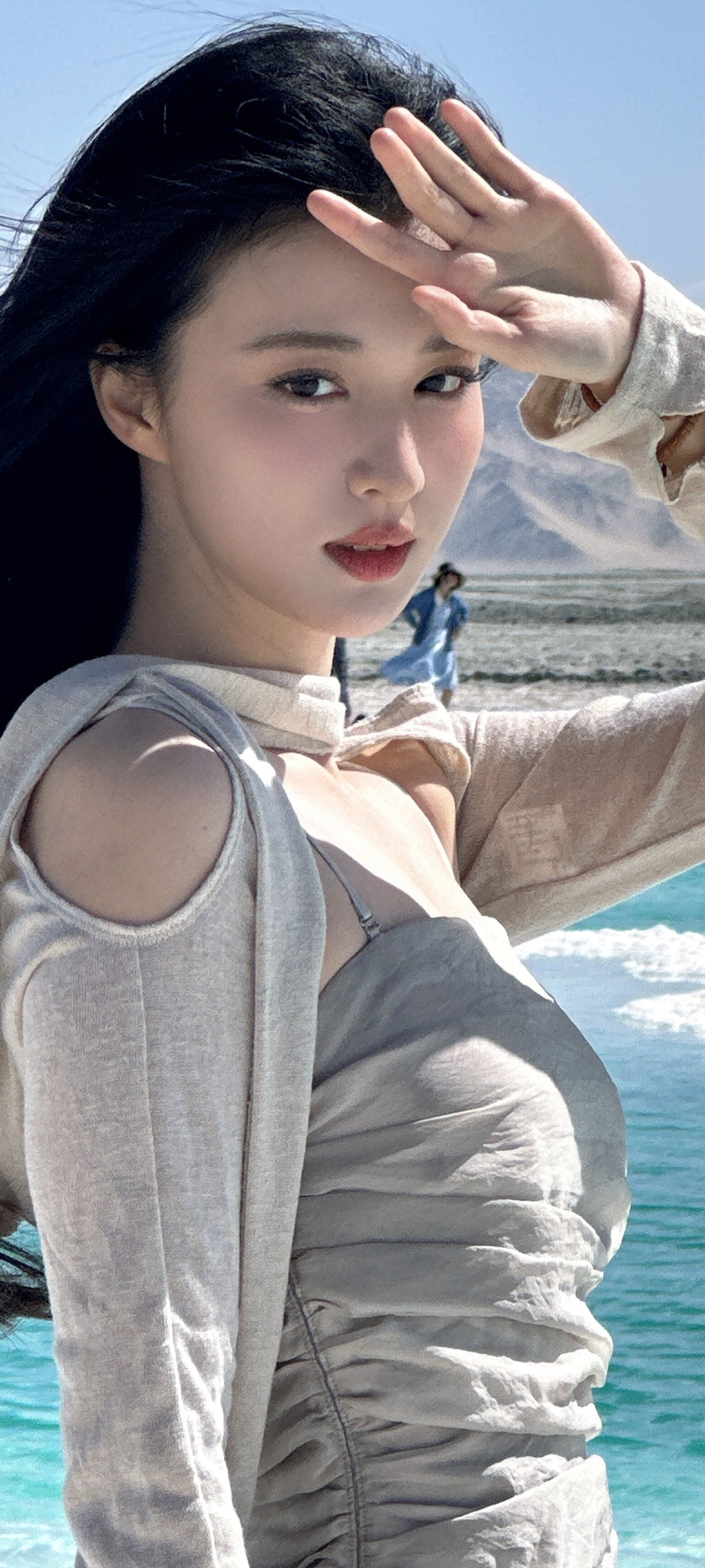 王楚然，夏日海风的浪漫。王楚然