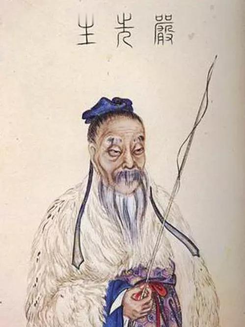 太史：昨夜客星冒犯帝座。光武帝：无妨。不过是老朋友严子陵和朕同睡，把腿压在朕的