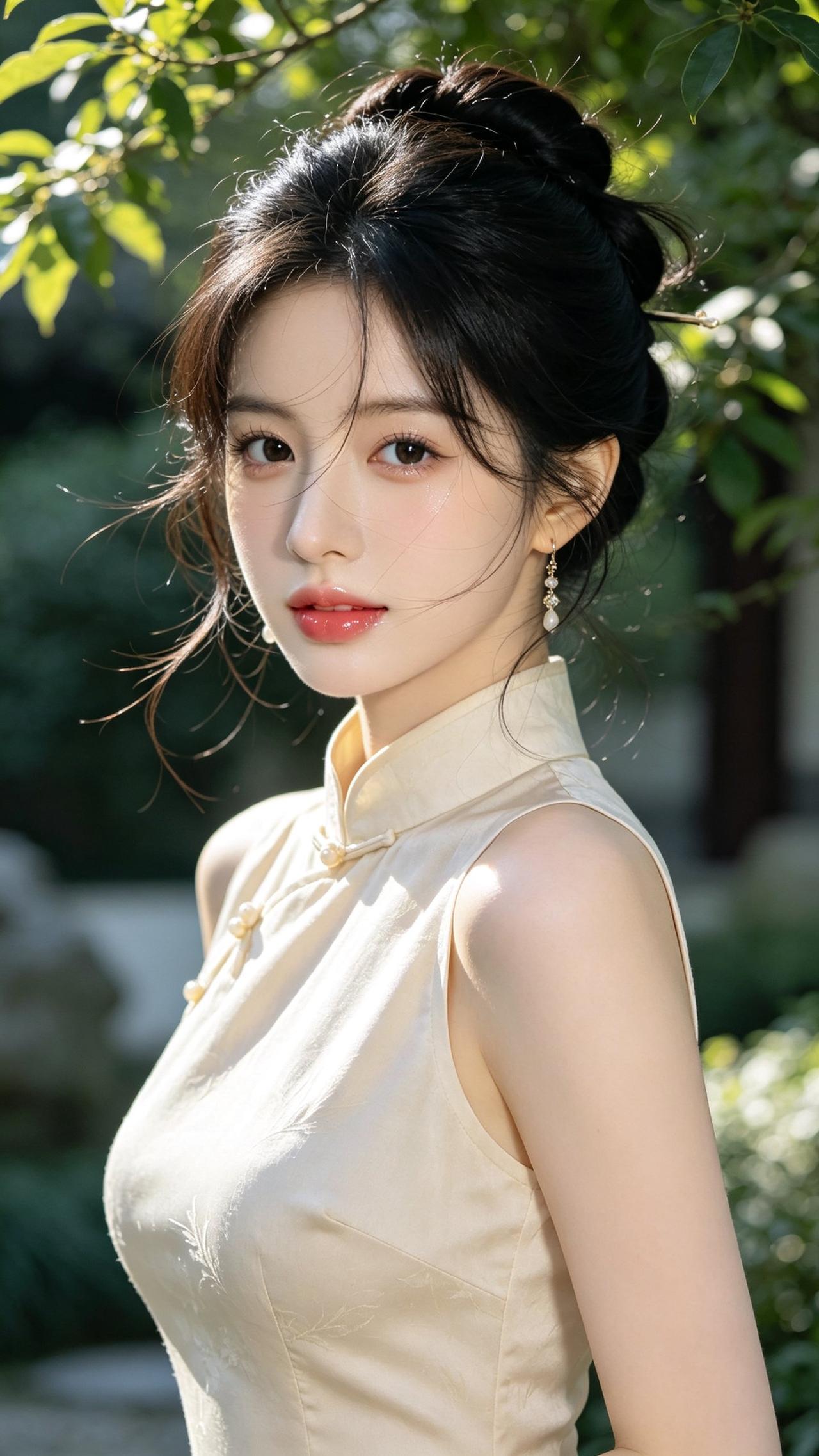 青丝绾作云髻，玉颜如花照人。分享你见过的绝色美人什么样的女性才叫有气质?