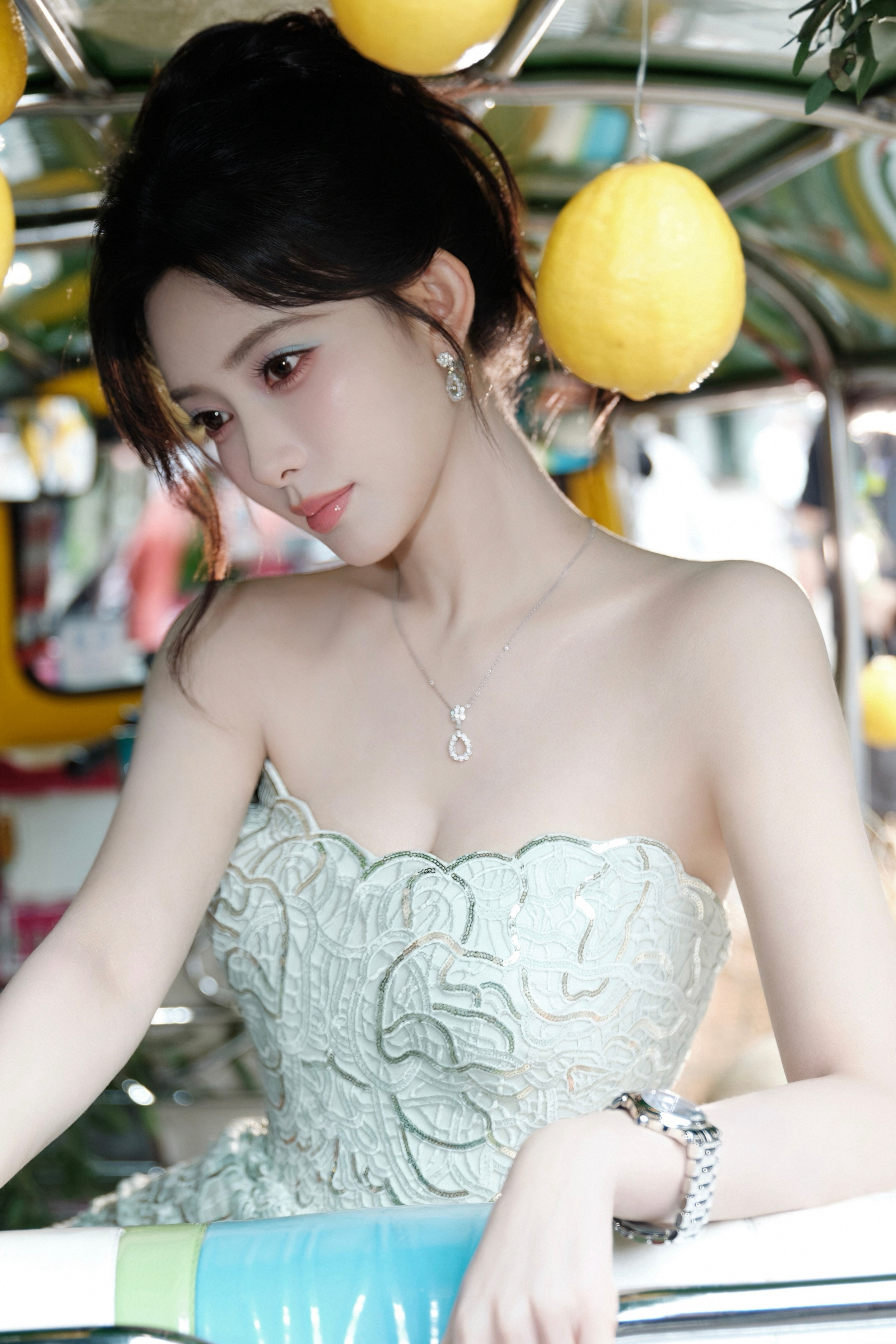 孟子义泰国活动定妆照孟姐显示天资中～💗