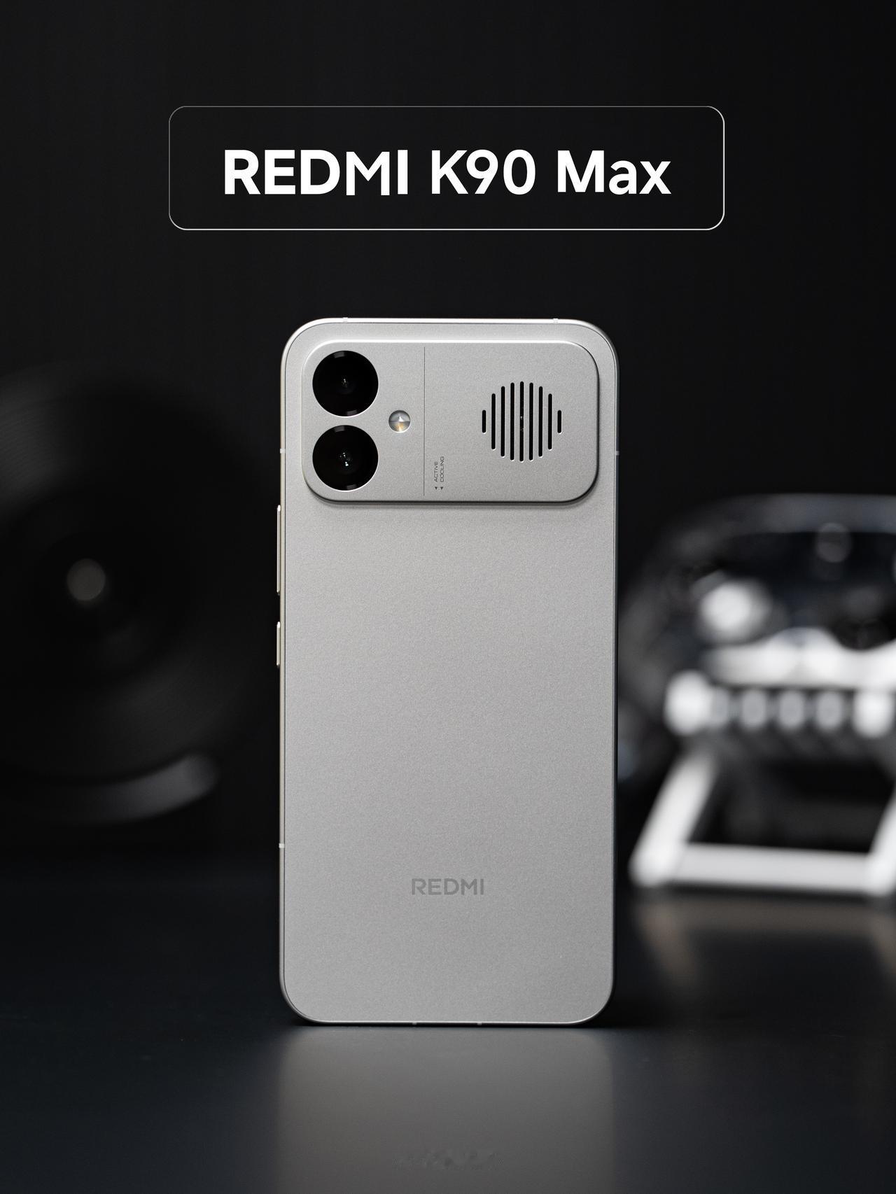 HYK图赏｜REDMIK90Max「太空银」，银色的铝合金中框，连镜头模