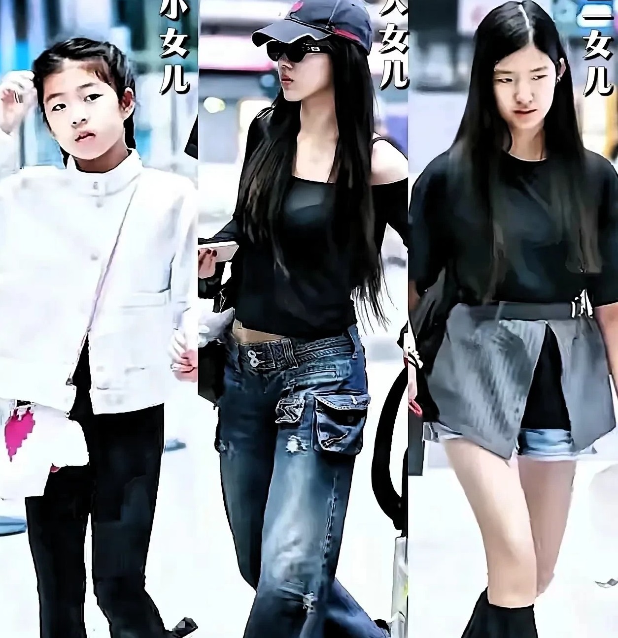 女儿照片让爸心塞了吧。选老婆不高没事，脾气差也行。脸丑，真不能。