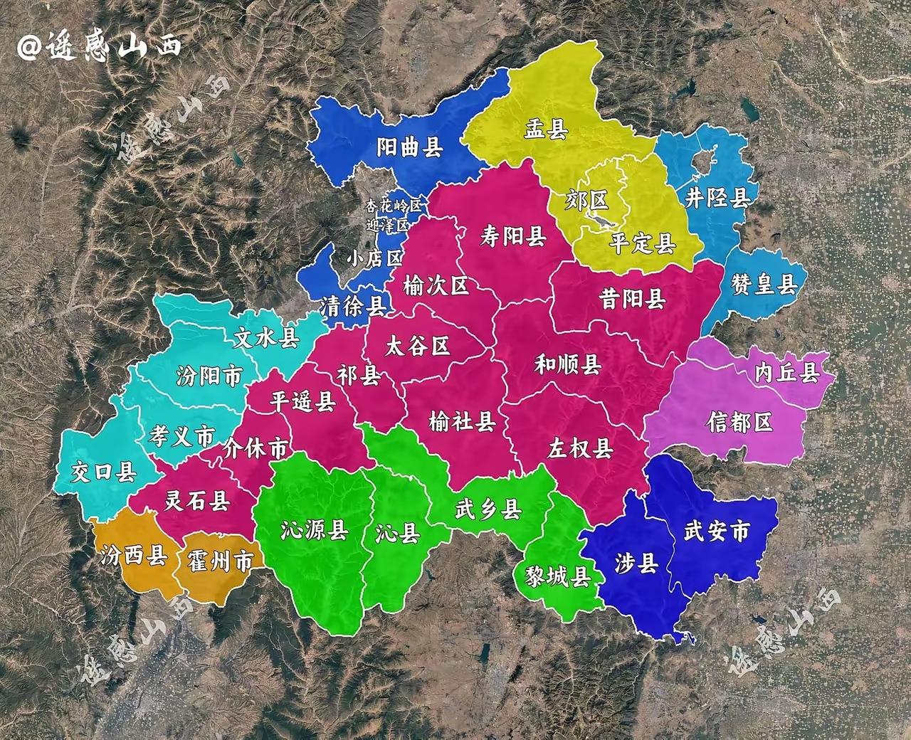 晋中市的独特地理优势晋中市位于山西省中部，东依太行山，西傍汾河水，国土总面