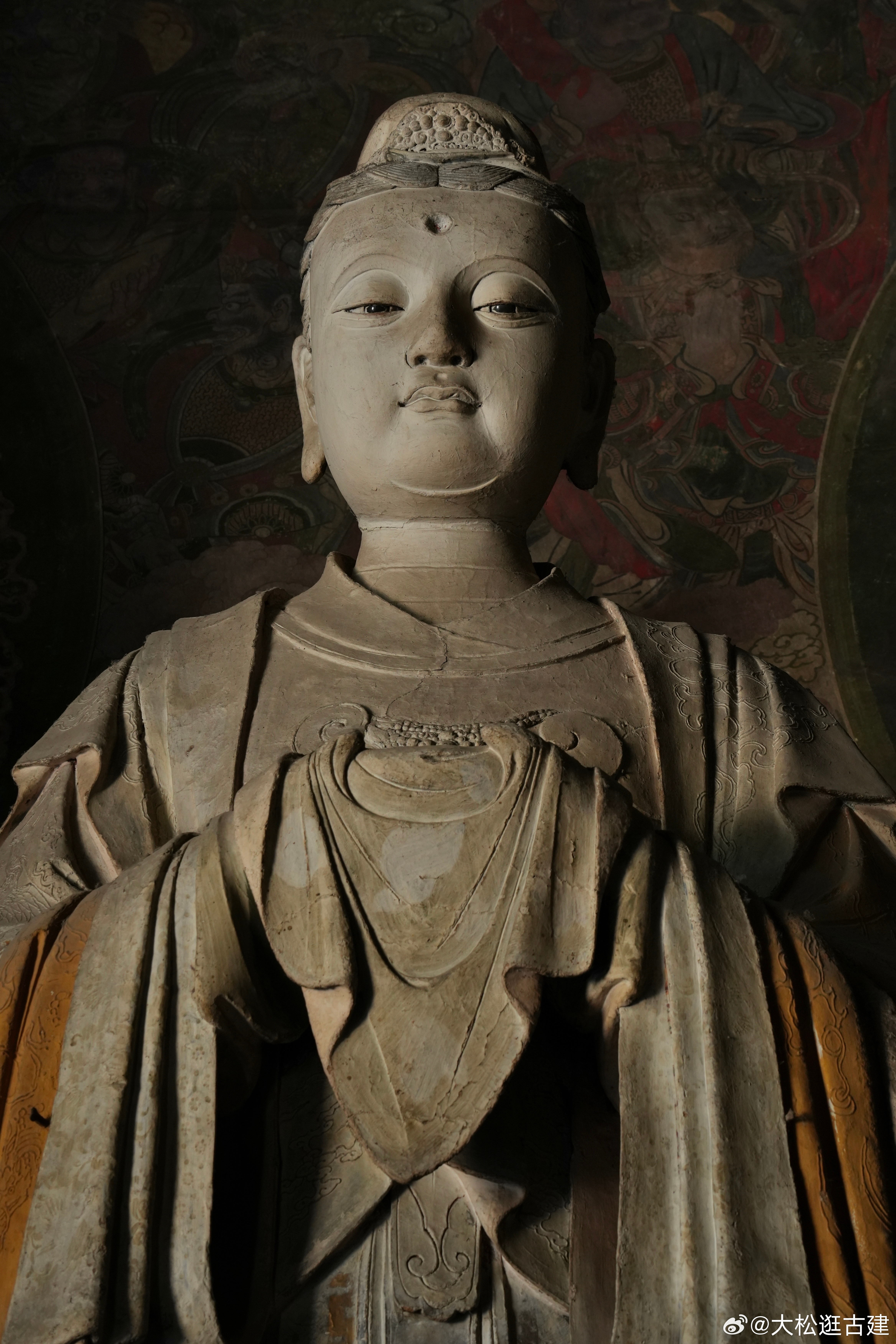 吉祥天女（大吉祥功德天），善化寺大雄宝殿二十四诸天·金古建筑