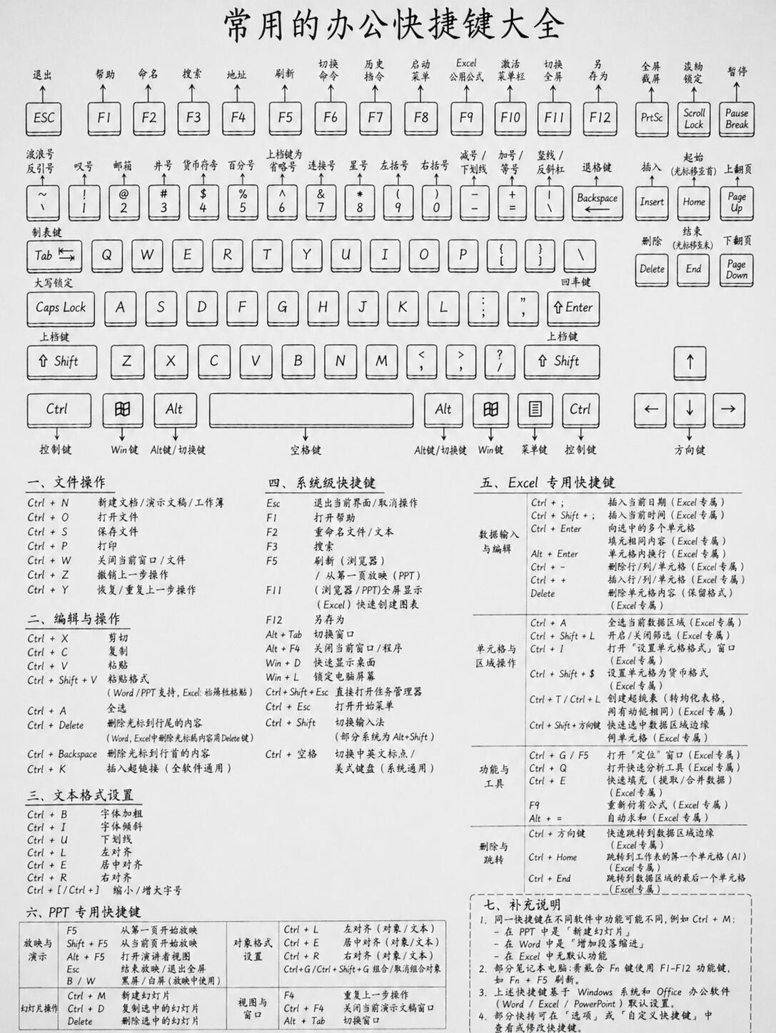 我宣布！这是我用过最省事的快捷键合集🔥