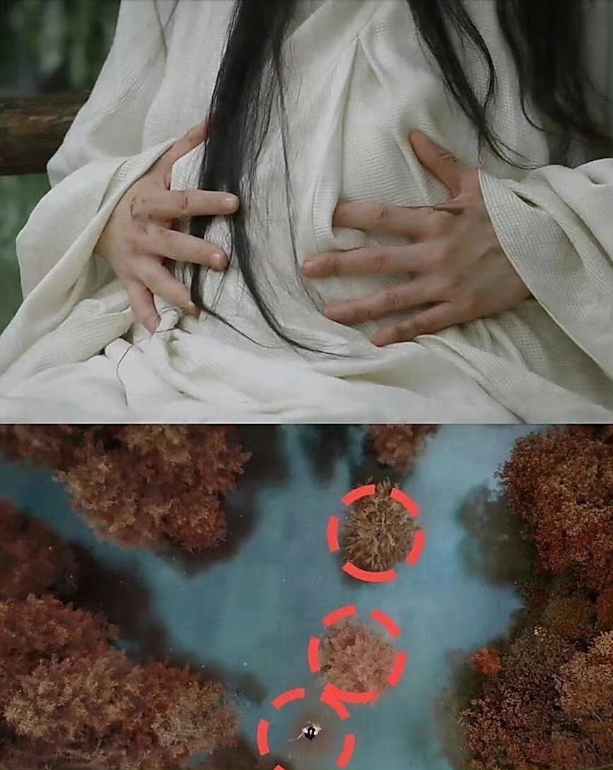 这段拍的好隐晦啊，我都有点心疼她了​​​