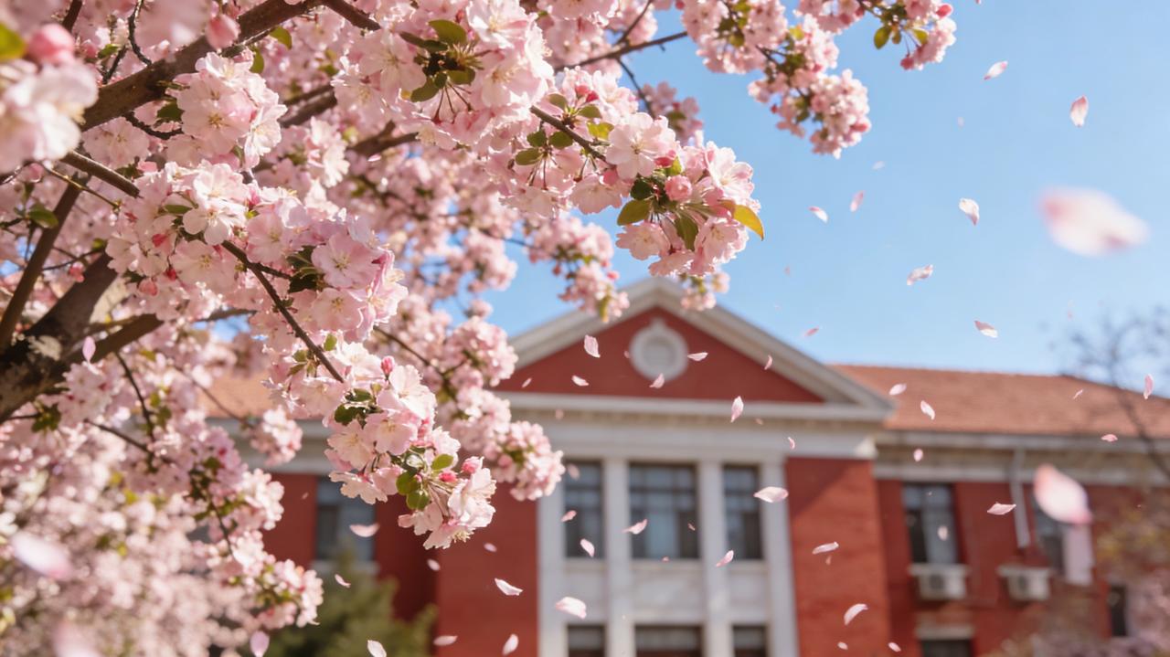4月的天津，是被海棠花“承包”的温柔乡！🌺错过真的要再等一年，这两处赏花天花
