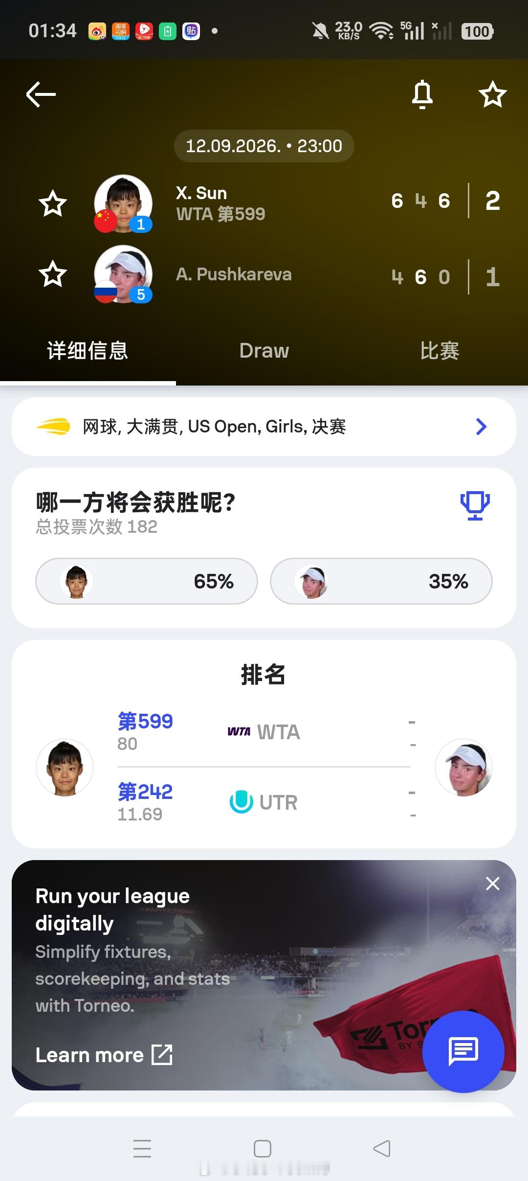 小花小草资讯wta【美网2026】青少年女单决赛头号种子🇨🇳
