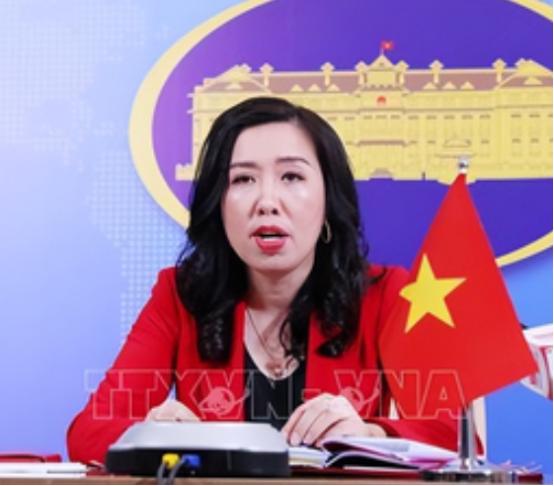 越南外交部发言人范秋姮，面对台海局势和国际记者的提问，直接抛出一句：“越南的原则