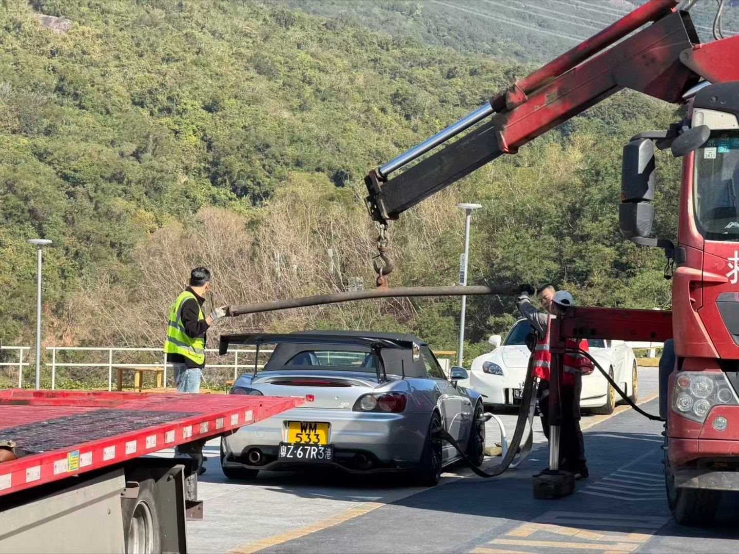 绝了！昨天夜里一队经典JDM跑车车队，一进深圳就开始追走、炸街，深圳已经很久没有