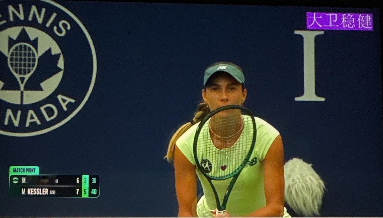 美国凯斯勒爆冷淘汰俄罗斯小米辣晋级16强🔥🔥刚刚🔚的WTA1000蒙特