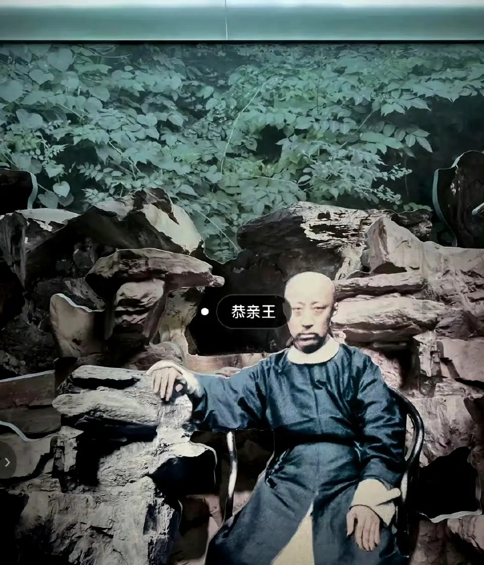 <em>恭亲王</em>奕忻官服。
