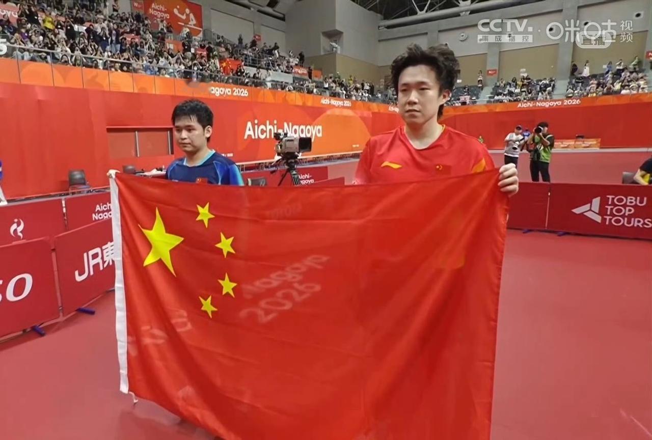 恭喜中国队夺金！​男单决赛仅用了32分钟即拿下四局，相对于网球起步1小时以上，