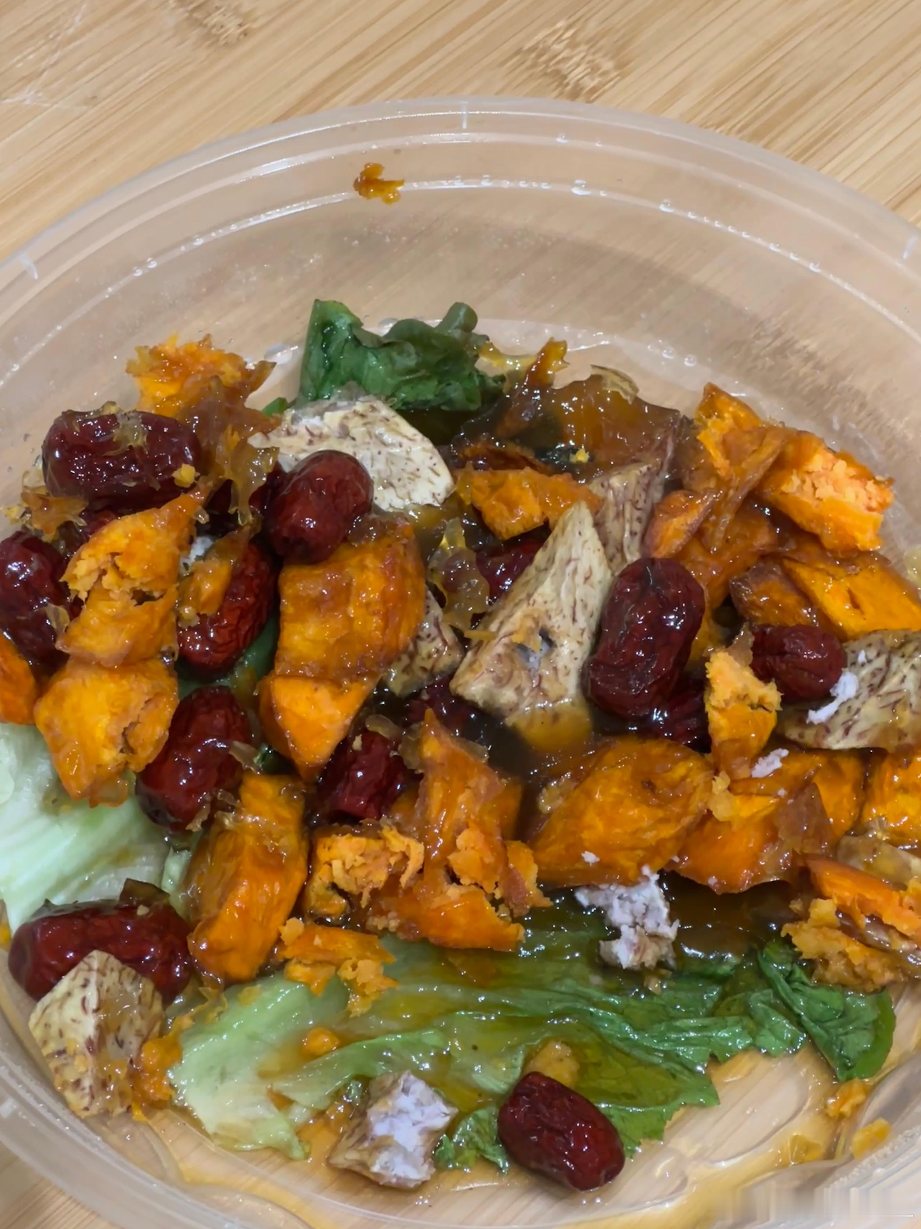 今天的下午茶有点硬啊