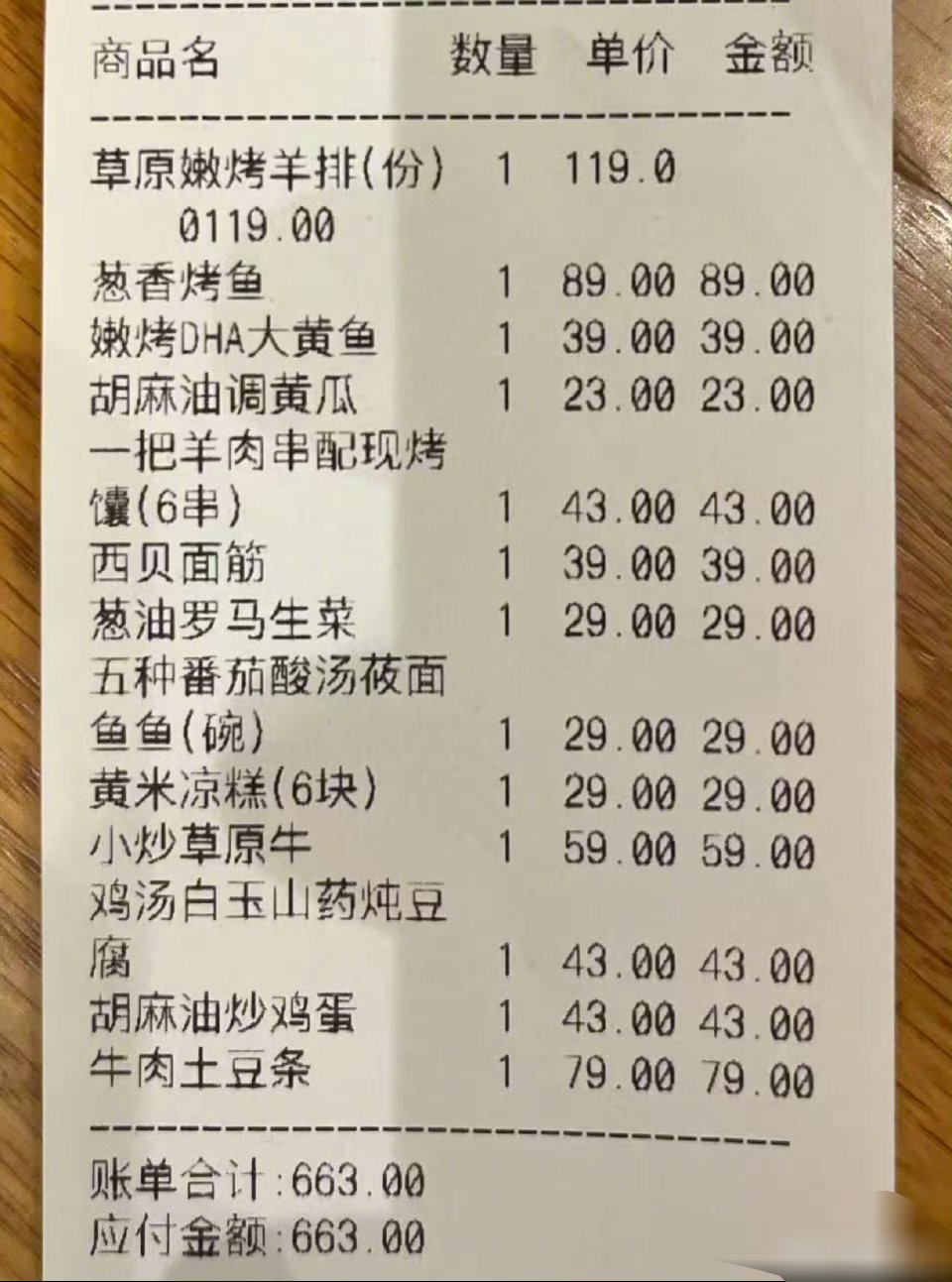西贝晒出罗永浩消费账单这还不贵？？西贝真不贵啊有望替代眉笔。不是，干嘛随随便便