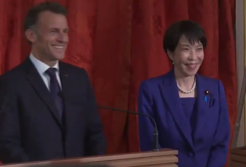 马克龙访问完日本后，立刻对中方出手了：限制中方新能源零件出口！巴黎时间4月2日，