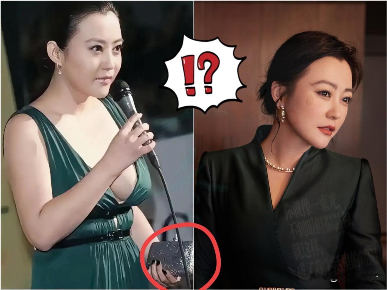 邓超当年因为不能接受她拍尺度比较大的戏而和郝蕾分手了，时隔多年两个人在颁奖典礼相