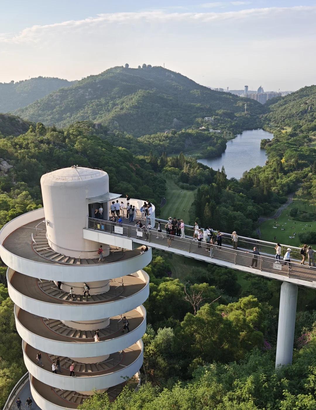 厦门山海健康步道👇📍路线推荐：山海健康步道·林海线D18门→盼归塔?