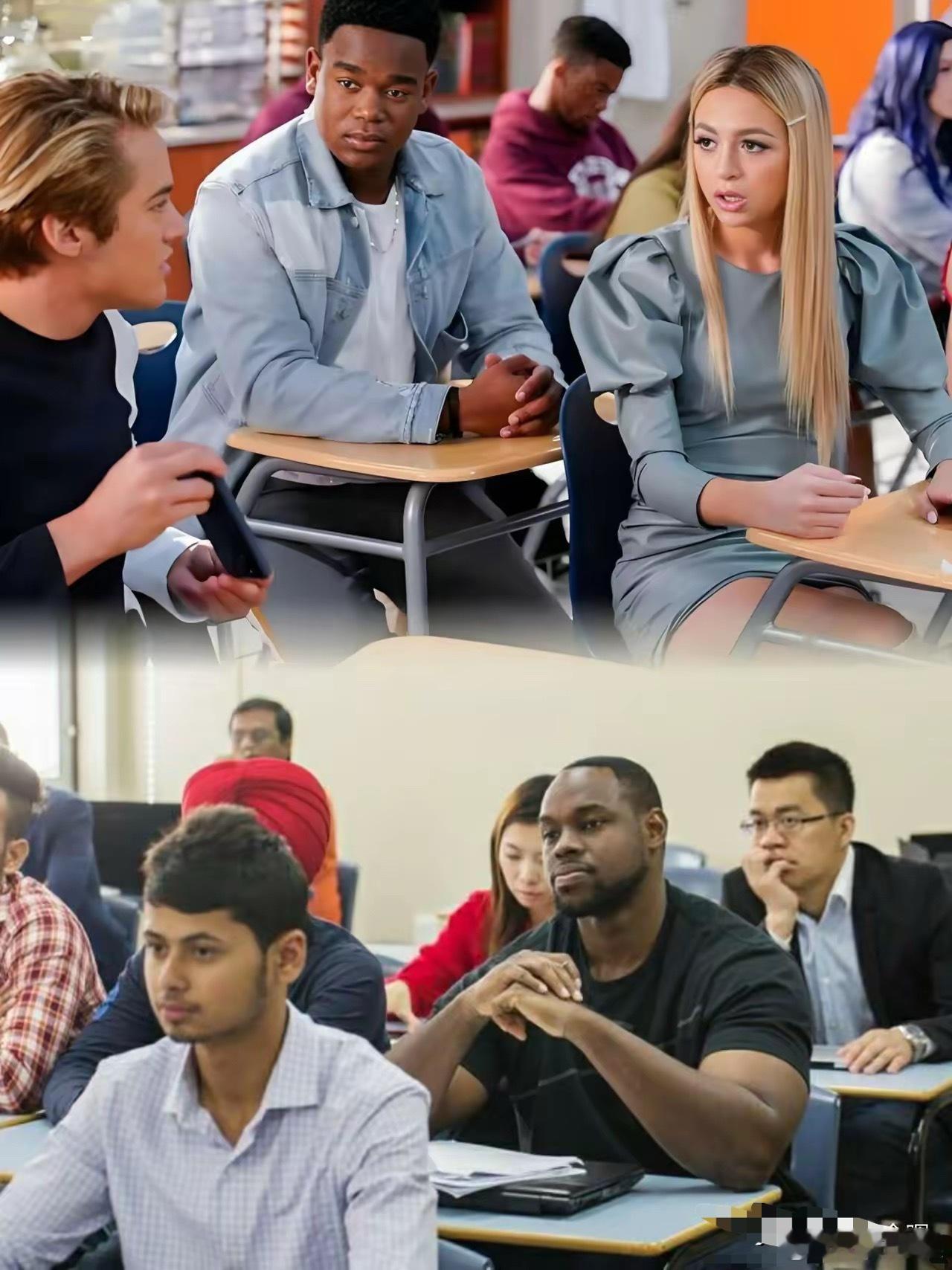 万万没想到，​留学生的风向变了黑人留学生不再是的宠儿...​近几日校园里发生了一