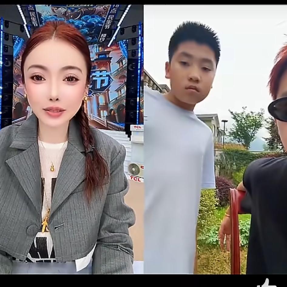 蛋蛋的私生子出现了吗？朱梓骁在与蛋蛋的团建直播连麦中，有一小男孩意外出镜，引