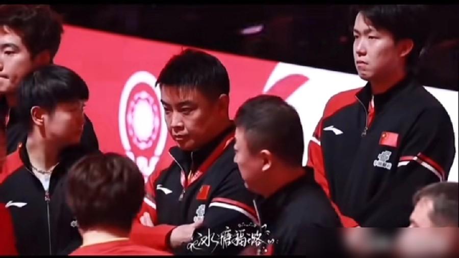 真让人心疼，​大头真是累了，​女双上的时候，​他整个人就跟魔怔了一样