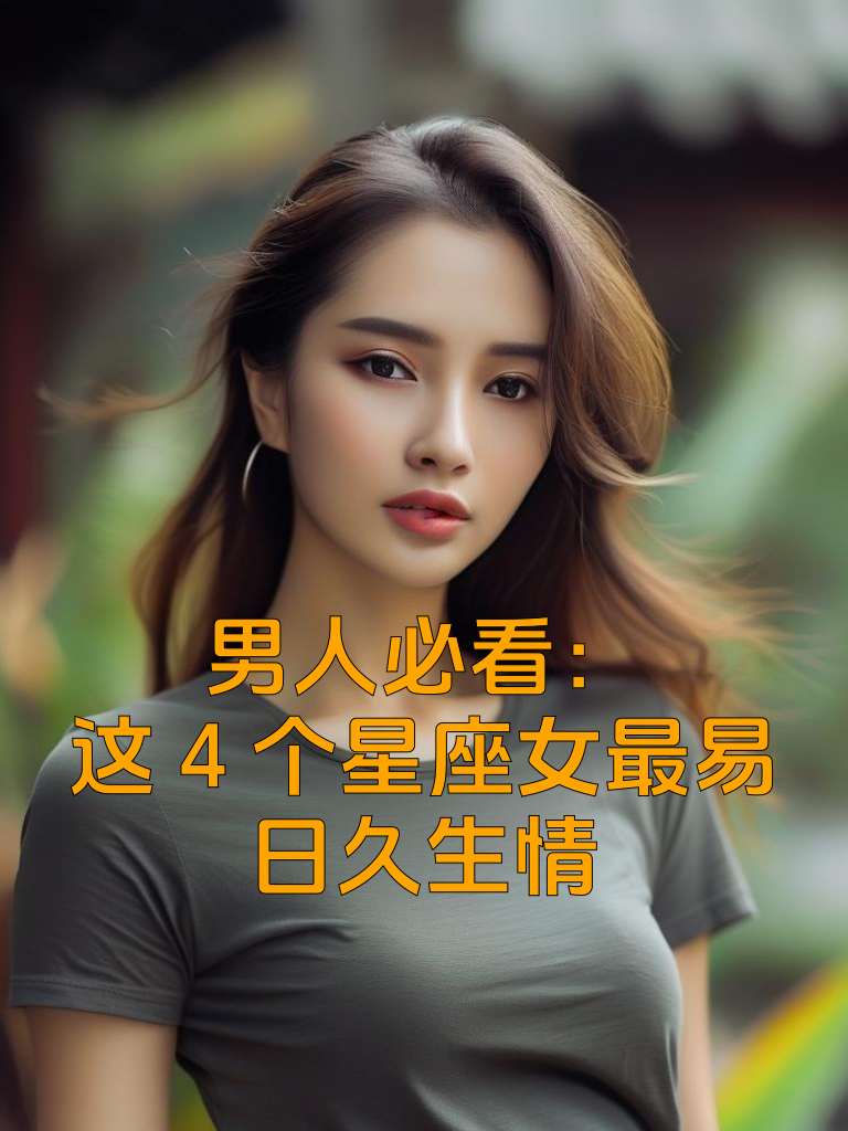 男人必看：这4个星座女最易日久生情
