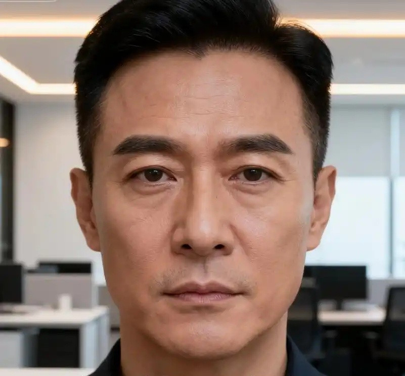 职场面相的"铁三角":额头（官禄宫）：智商、学习能力、升职天花板颧骨（权柄宫）：管理能力、权力欲、能