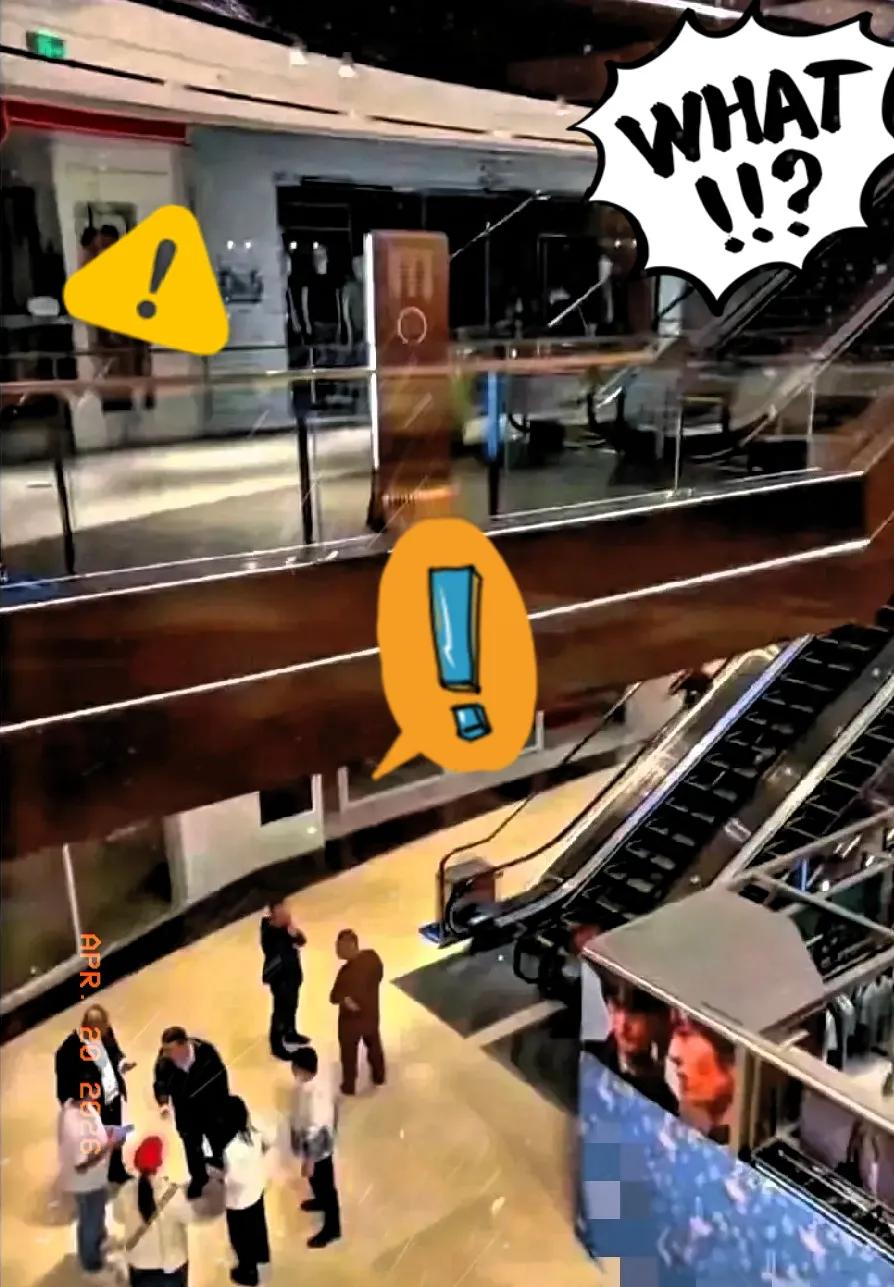 4月18号万达广场那个女的跳下去的新闻，看得人心里直发堵。听说人掉下来当场就