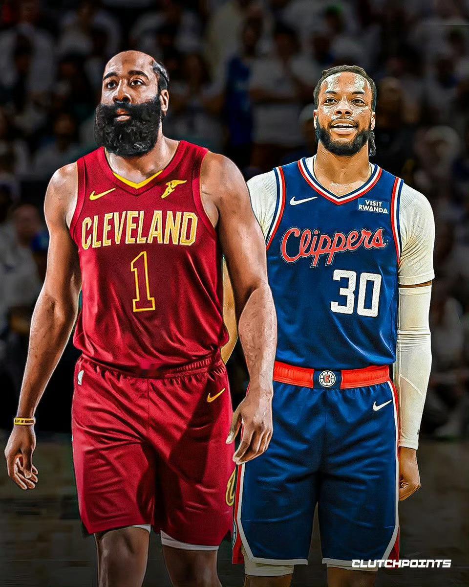 交易哈登之后，骑士的首发阵容为：哈登、米切尔、泰森、莫布里，阿伦！这首发在东部还