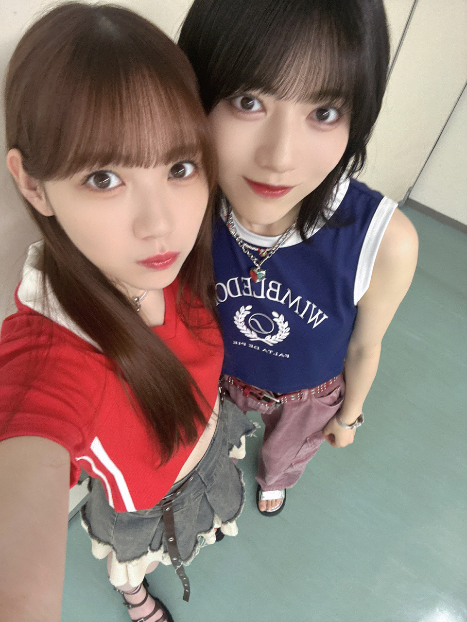 まゆちゃん「実は写真もたくさん撮ったので載せちゃうね。今回シンメのるな。るなと話