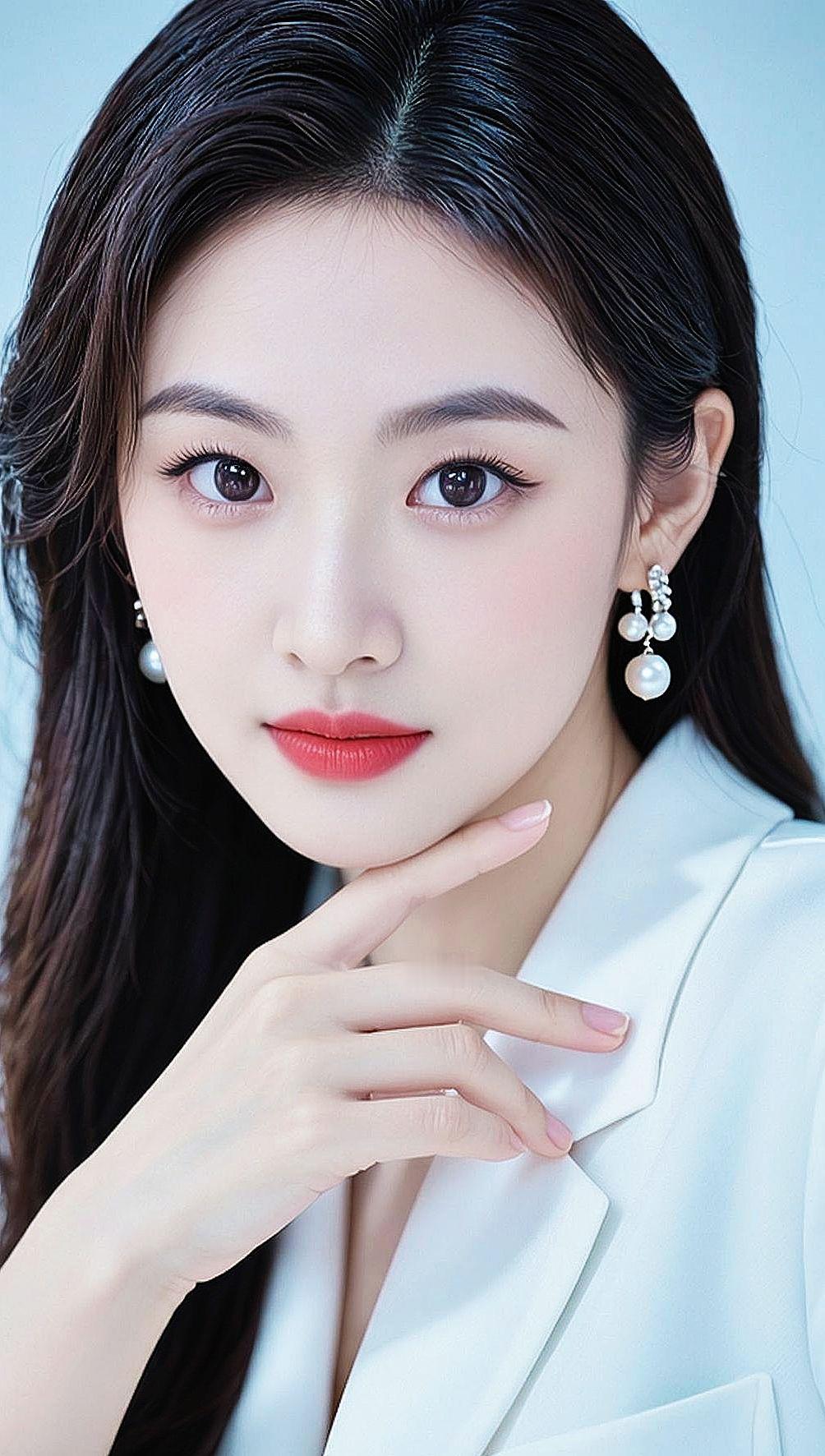 清透白领照优雅气质御姐范儿甜美女孩清纯甜美<!--{i...