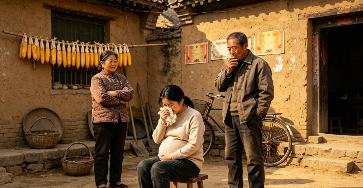 得知我怀孕，婆家死活不肯给彩礼，我不同意，未婚夫就失联7个月，7个月后未婚夫带着