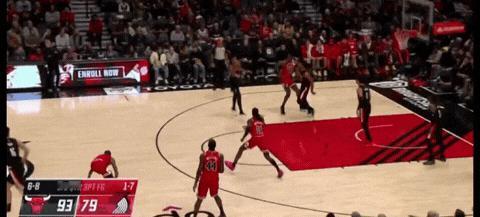 可惜！杨瀚森竟然让到手的鸭子飞了今天开拓者在主场迎战公牛，最终被对手绝杀，以1