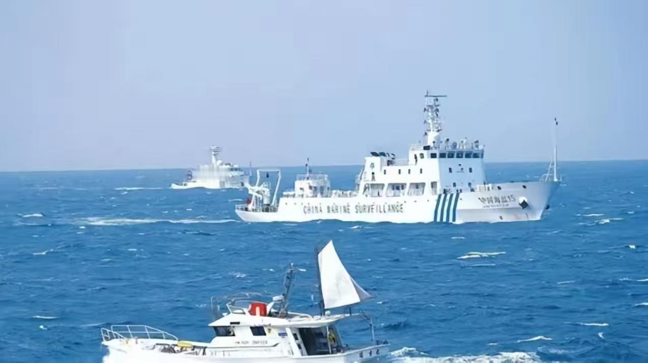 8月6日刚宣布台湾海峡南口北上船舶实施交通管制，而8月7日，日本海保“浦户”号巡