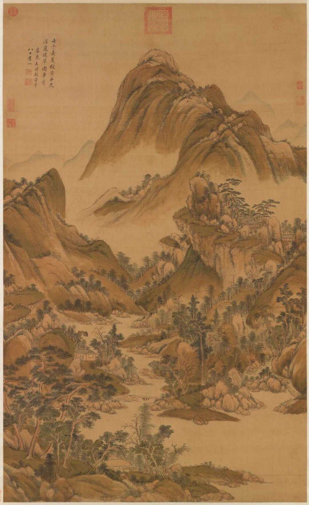 王时敏(1592年-1680年)，本名王赞虞，字逊之，号烟客，又号偶谐道人，晚号