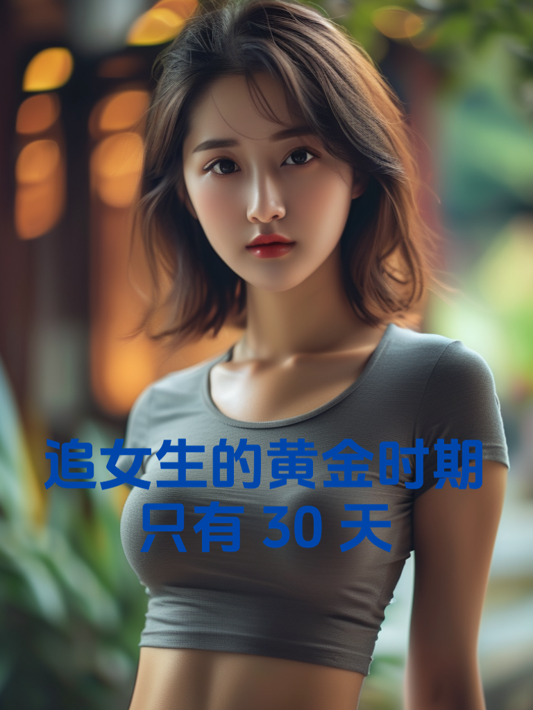 追女生的黄金时期，只有30天