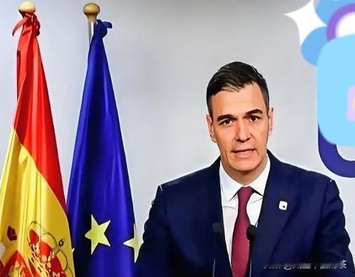 西班牙不给半分情面！西班牙首相桑切斯凌晨召开记者会，对着全世界的镜头，把特朗