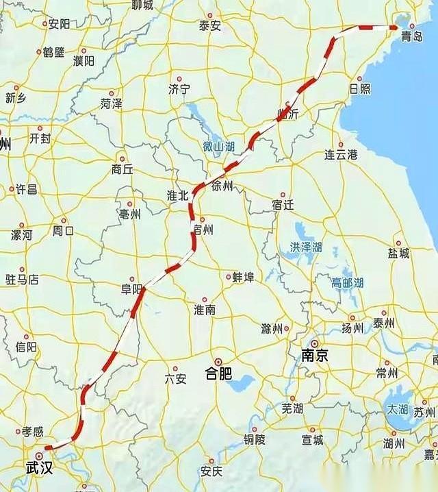 一条高铁的规划图，几乎就是一张命运的判决书。湖北那边都快笑开了花，尤其是潢川、